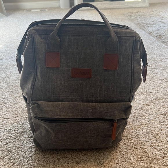 Lokass grey backpack - Picture 2 of 3